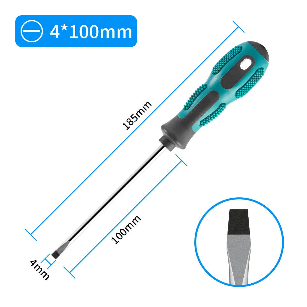 tournevis plat 4x100mm