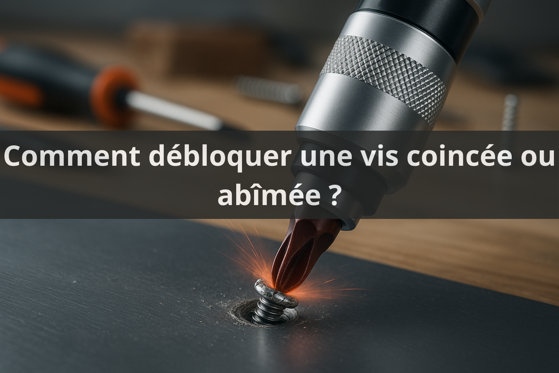 Comment débloquer une vis coincée ou abîmée ?