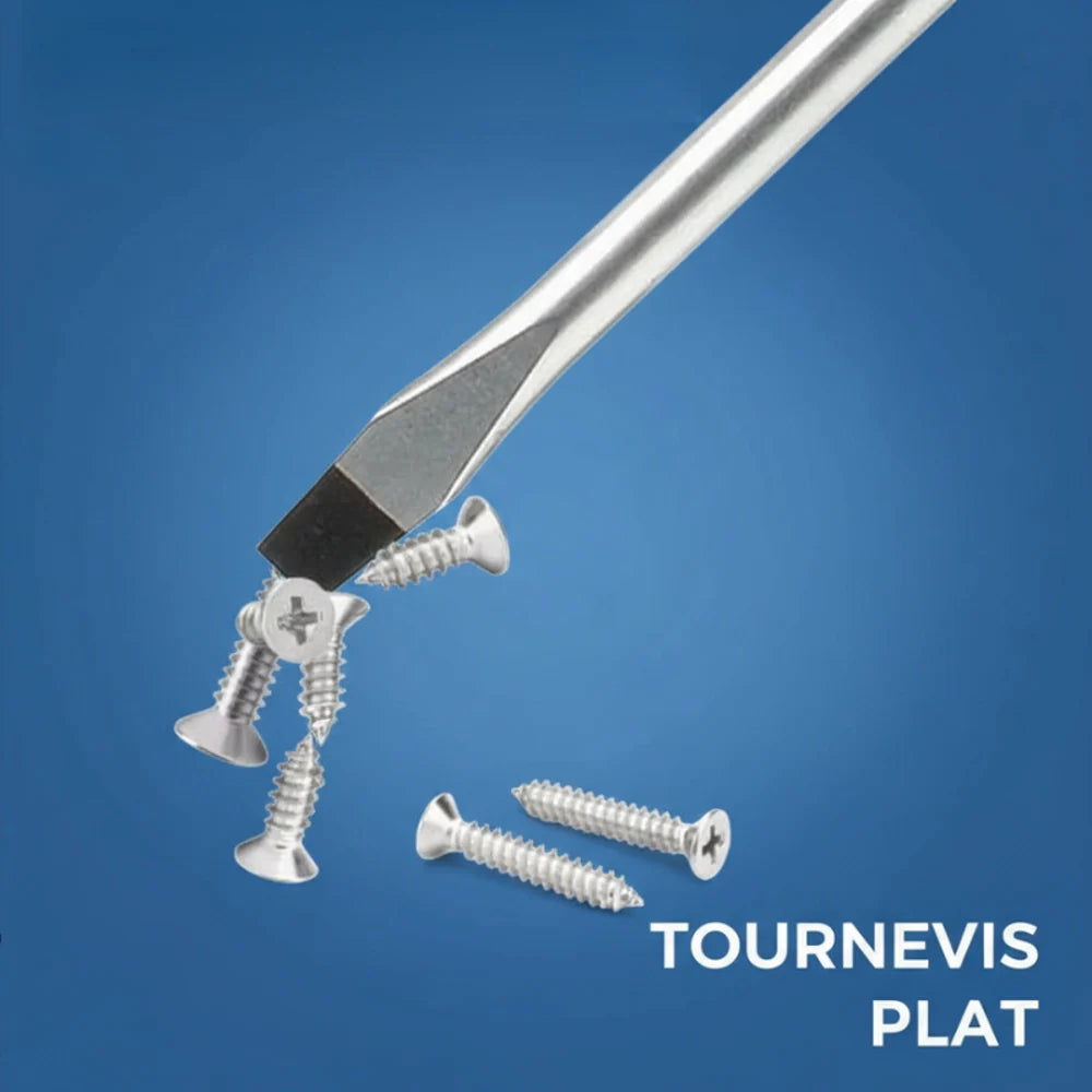 bannière tournevis plat