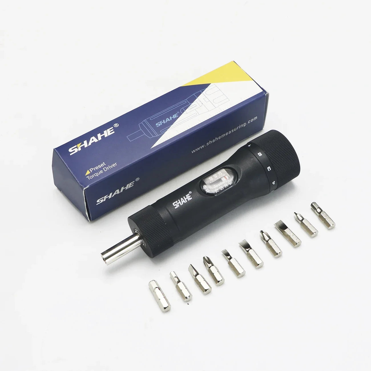 contenu de la boite du tournevis dynamométrique