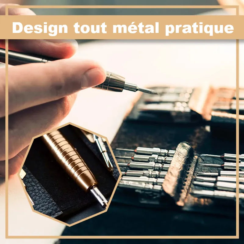 design tout métal du tournevis de précision