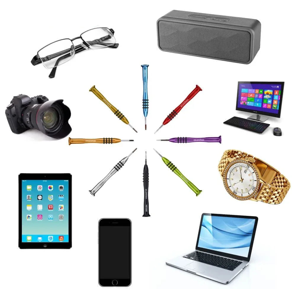 diverses application du tournevis de précision