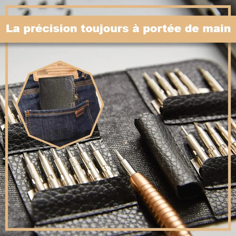Kit de tournevis de précision 25 en 1