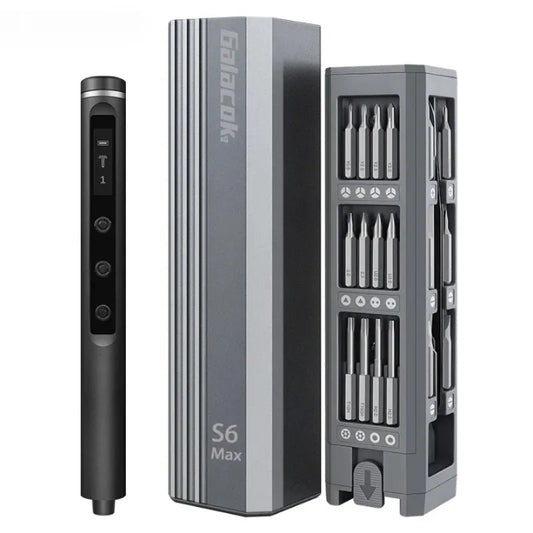 Tournevis électrique avec coffret et 42 embouts